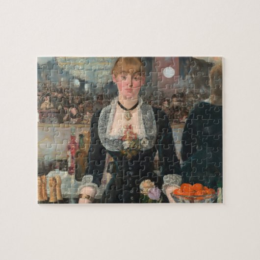 Een bar bij de Folies-Bergère Edouard Manet Legpuzzel (Horizontaal)