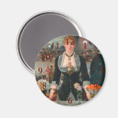 Een bar bij de Folies-Bergère Edouard Manet Magneet (Voorkant / Achterkant)