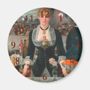 Een bar bij de Folies-Bergère Edouard Manet Magneet