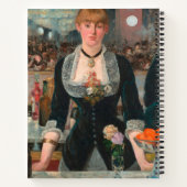 Een bar bij de Folies-Bergère Edouard Manet Notitieboek (Achterkant)
