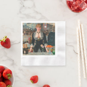 Een bar bij de Folies-Bergère Edouard Manet Servet