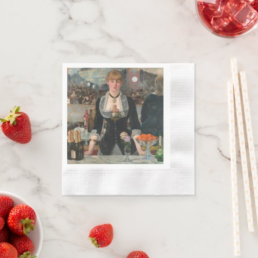 Een bar bij de Folies-Bergère Edouard Manet Servet (Insitu)