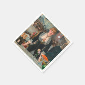 Een bar bij de Folies-Bergère Edouard Manet Servet (Hoek)