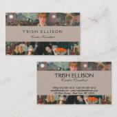 Een bar bij de Folies-Bergère Edouard Manet Visitekaartje (Voorkant / Achterkant)