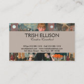 Een bar bij de Folies-Bergère Edouard Manet Visitekaartje (Achterkant)