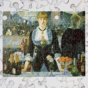 Een bar bij de Folies Bergere van Edouard Manet Legpuzzel