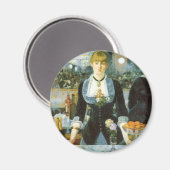 Een bar bij de Folies Bergere van Edouard Manet Magneet (Voorkant / Achterkant)
