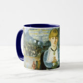 Een bar bij de Folies Bergere van Edouard Manet Mok (Voorkant links)