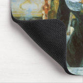 Een bar bij de Folies Bergere van Edouard Manet Muismat (Hoek)