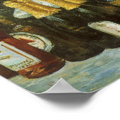 Een bar bij de Folies Bergere van Edouard Manet Poster (Hoek)