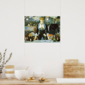Een bar bij de Folies Bergere van Edouard Manet Poster (Keuken)