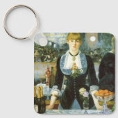 Een bar bij de Folies Bergere van Edouard Manet Sleutelhanger (Voorkant)
