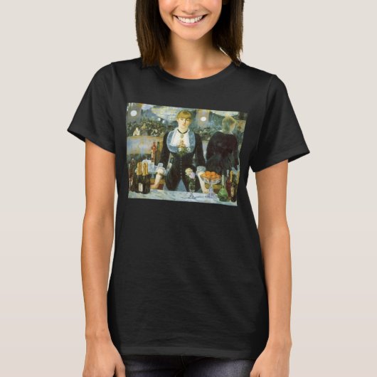 Een bar bij de Folies Bergere van Edouard Manet T-shirt (Voorkant)