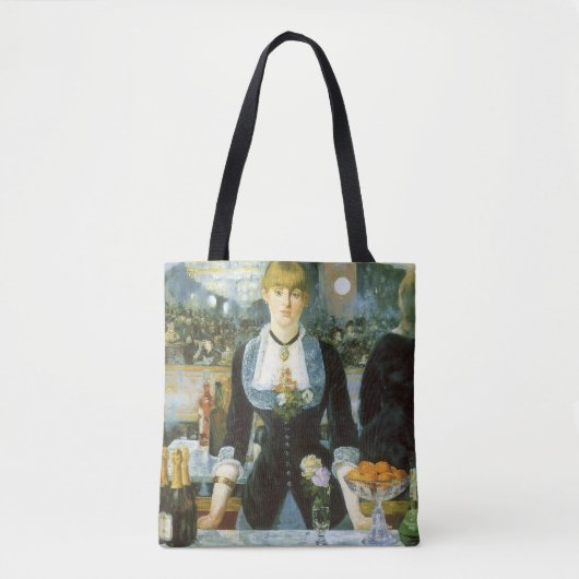 Een bar bij de Folies Bergere van Edouard Manet Tote Bag (Voorkant)