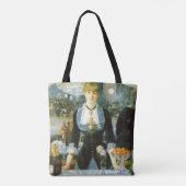 Een bar bij de Folies Bergere van Edouard Manet Tote Bag (Achterkant)