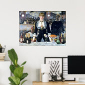 Een bar bij de olieslager poster (Thuiskantoor)