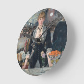 Een bar van Edouard Manet's in folies-Bergère Ronde Klok (Hoek)