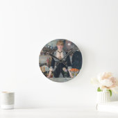 Een bar van Edouard Manet's in folies-Bergère Ronde Klok (Huis)