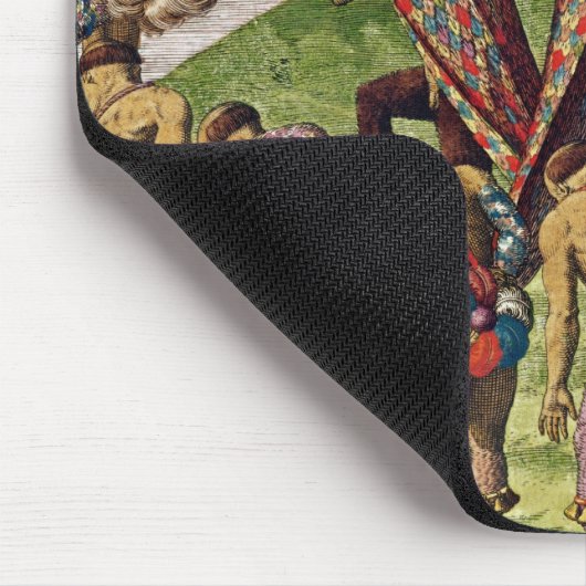 Een barbaarse feestdag muismat (Hoek)