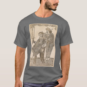 Een Barber die het oor van een 1800s Courtesan sch T-shirt