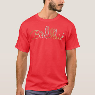 Een barman Barmaid T-shirt