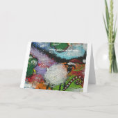 Een Barnyard Christmas Kaart (Achterkant)