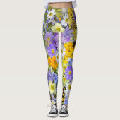 Een barst van de Leggings van de Bloemen (Voorkant)