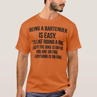 Een Bartender zijn T-shirt