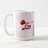 Eén Baseball Fan Coffee-Mok Koffiemok (Links)
