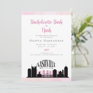 Een Bash in Nash Bachelorette Kaart
