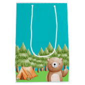 Een Basis Beer Adventure Gift Bag Medium Cadeauzakje (Achterkant)