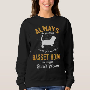 Een Basset Hound-hondeneigenaar zijn Trui
