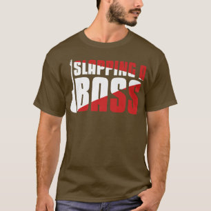 Een bassMusic Bass Guitar Player Guitarist uitlijn T-shirt