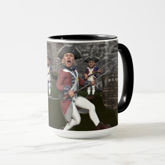 een Bayonet aan de Mok van Gluteus (Voorkant rechts)