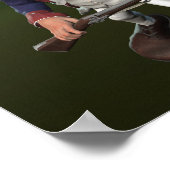 een Bayonet naar de Gluteus huurt naar het maximus Poster (Hoek)