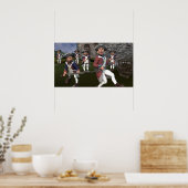 een Bayonet naar de Gluteus huurt naar het maximus Poster (Keuken)