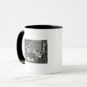 Een Bazaar in Tunis Mok (Voorkant links)