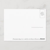 Een beachside-dorp in Brazilië... - GEPERSONALISEE Briefkaart (Achterkant)