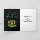 Een beangstigend bos kaart (Binnen)