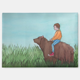 Een Beary Good Day: Magneet 3.5 "x2.5"