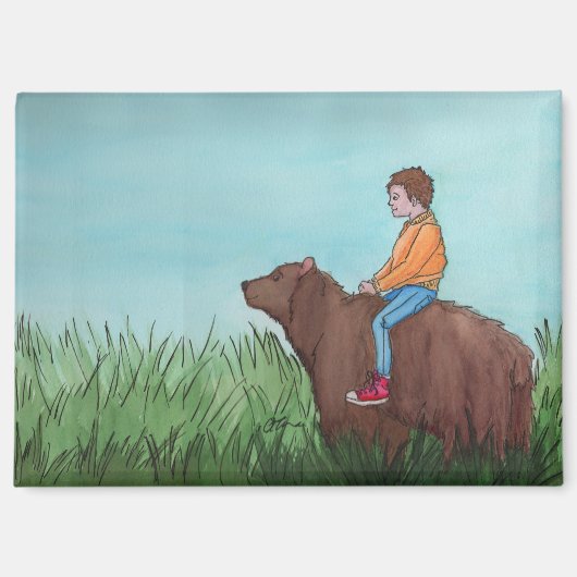 Een Beary Good Day: Magneet 3.5 "x2.5" (Voorkant)