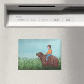 Een Beary Good Day: Magneet 3.5 "x2.5" (Insitu (Vaatwasser))