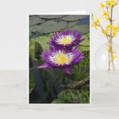 EEN "BEAUTIFUELE STROOM" VOOR "UW GROTE DAG"-KAART KAART (Gele Bloem)