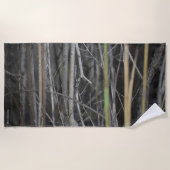 een beboste ontsnapping strandlaken (Voorkant)