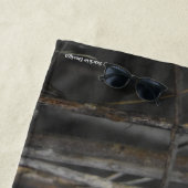 een beboste ontsnapping strandlaken (In situ)