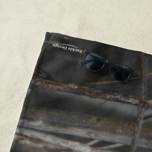 een beboste ontsnapping strandlaken (In situ)