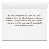 Een bedachtzame avond bij Whalehead (Binenzijde Horizontaal (Onderkant))