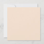 Een bedankbloemkaart bedankkaart (Achterkant)