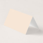 Een bedankbloemkaart kaart (Achterkant)