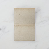 Een bedankje bedankkaart (Binnen)